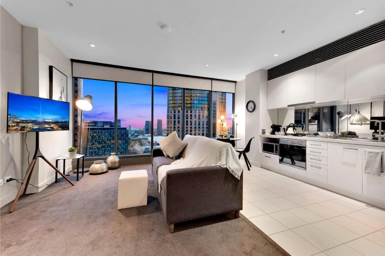 Opulent Level 25 Condo With Breathtaking Views Melbourne Zewnętrze zdjęcie